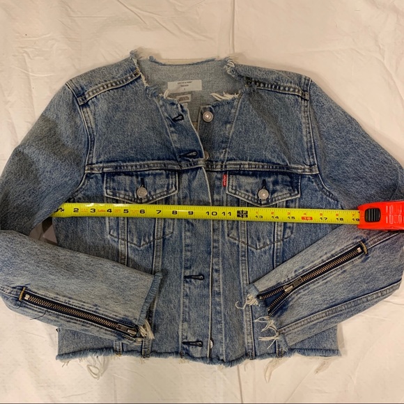 Levi’s Altered Trucker Jacket Sz S NWOT - Picture 6 of 7